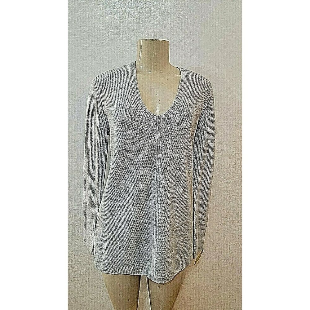 LOFT  WOMEN'S GRAY VERY SOFT SWEATER PULLOVER SIZE S # 328